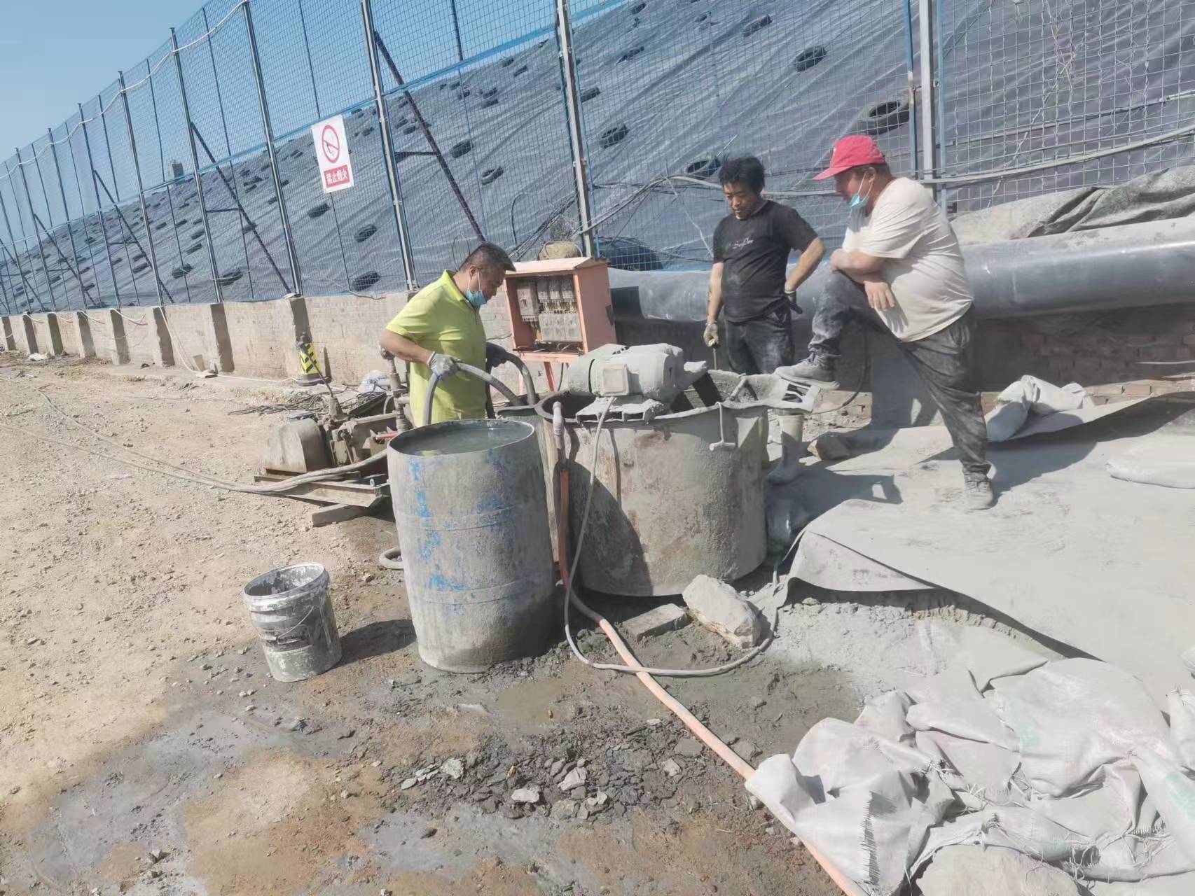 察哈尔右翼前袖阀管注浆